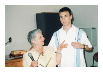 Con la presidente dell’AVO
